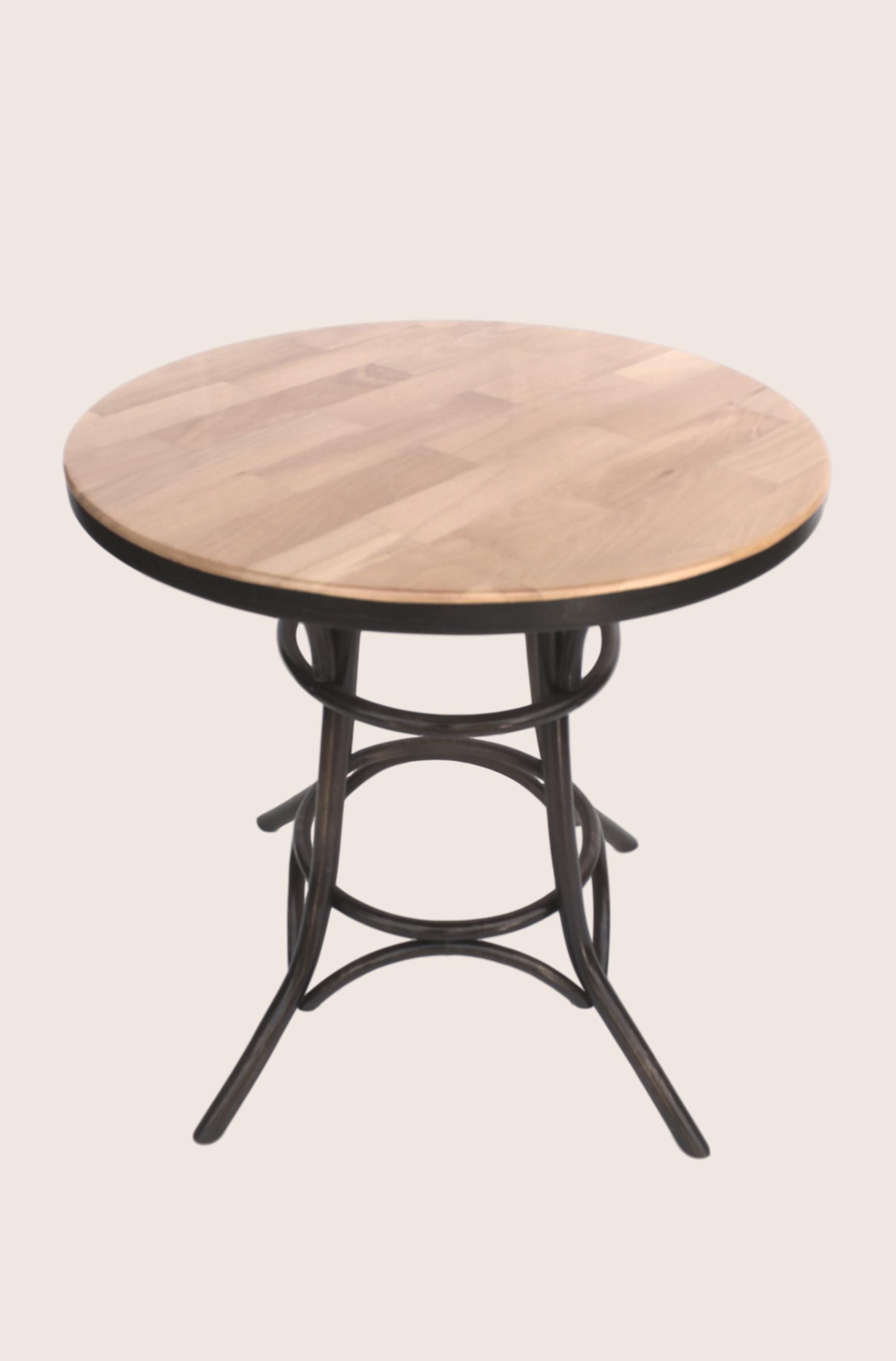 Венский деревянный круглый стол Париж